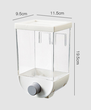 Wall-Mounted Kitchen Multi-Grain Sealed Jars Metrolina Premiere Solutions