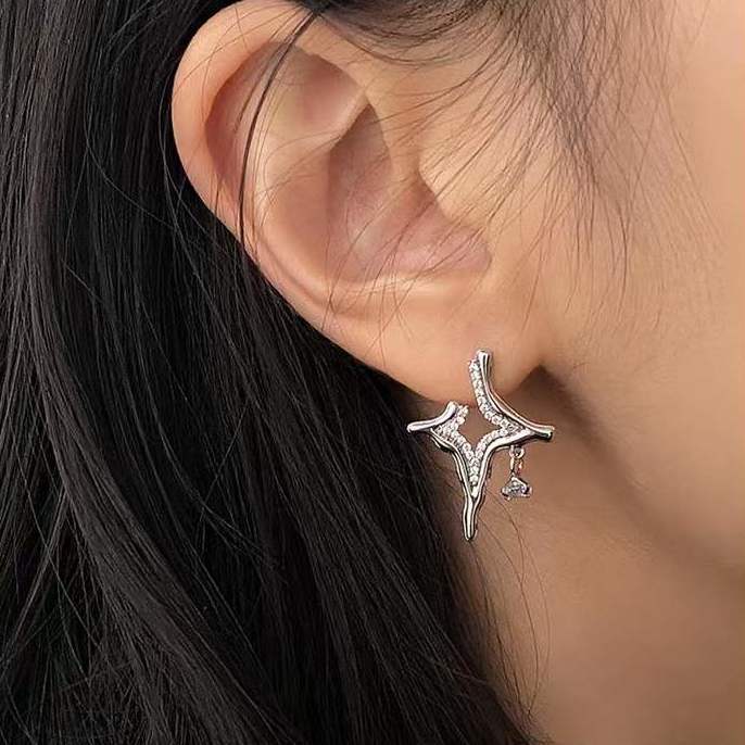 Asterism Rhinestone Earrings Metrolina Premiere Solutions