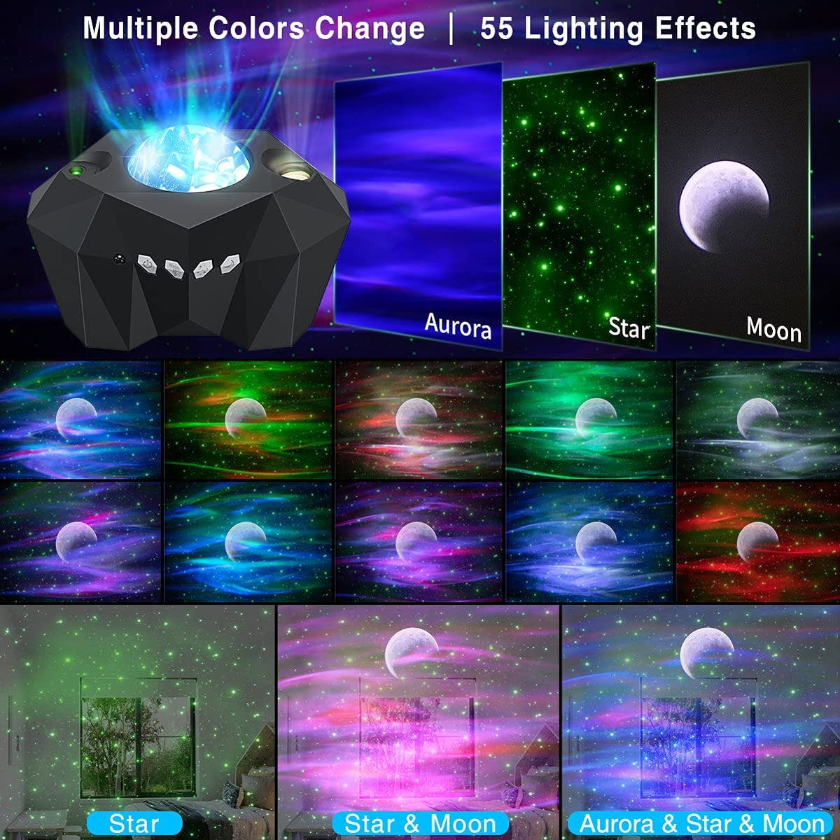 Northern Lights Star Projector Metrolina Premiere Solutions