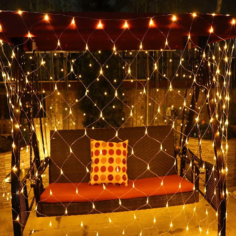 Net Mesh Solar Fairy Lights Metrolina Premiere Solutions