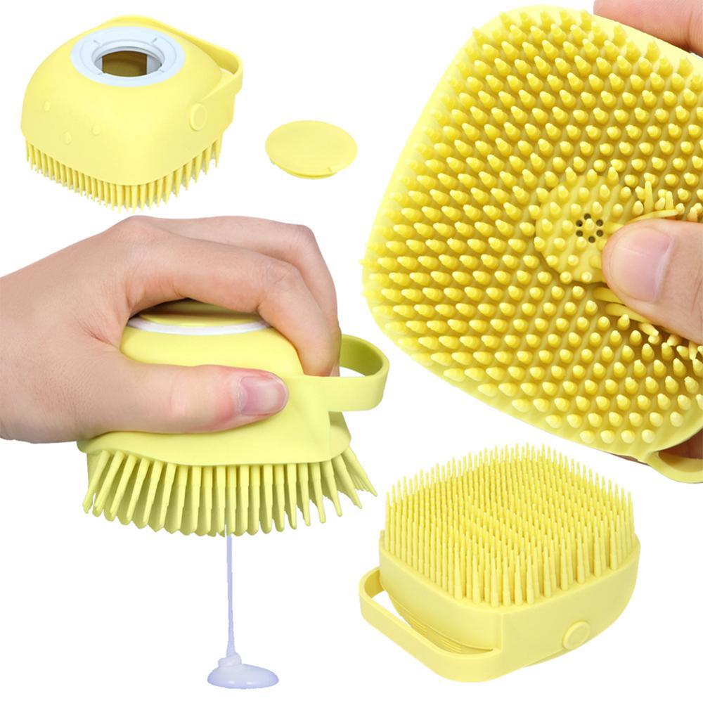 Cute Dog Bath Brush Metrolina Premiere Solutions