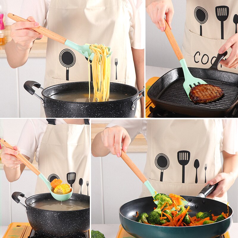 Non Stick Pot Spatula And Spoon Metrolina Premiere Solutions