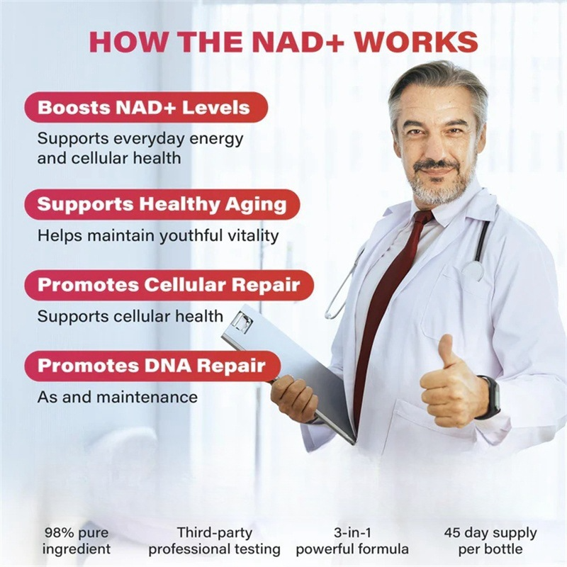 NAD+ Liquid Energy & Antioxidant Supplement Dr Shana Holloman