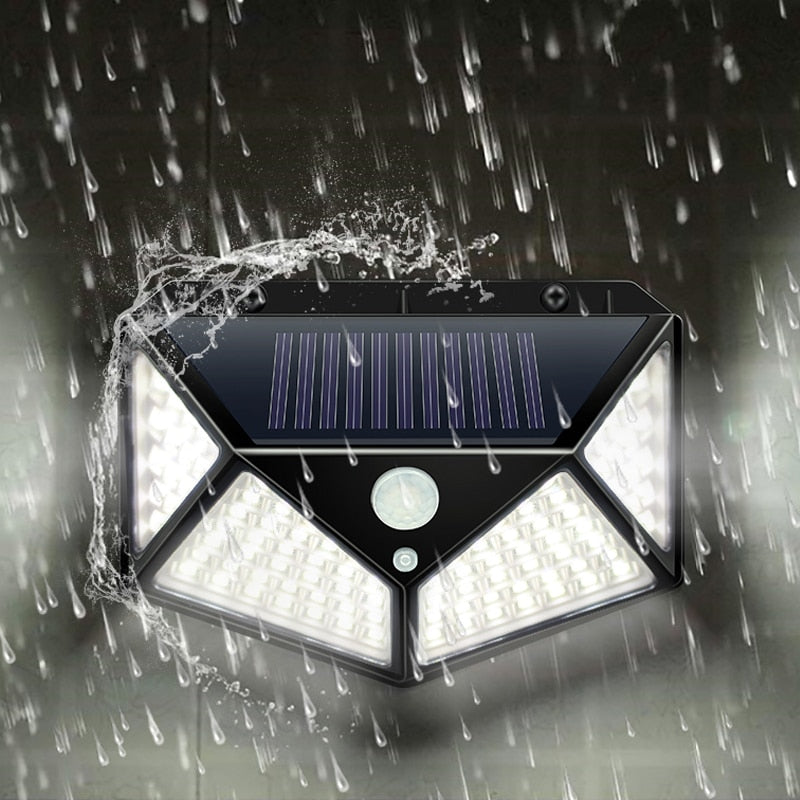 Garden Solar Lamp PIR Motion Sensor LED Solar Light Solar Powered By Sunlight Waterproof for Outdoor Wall Street Decoration Metrolina Premiere Solutions