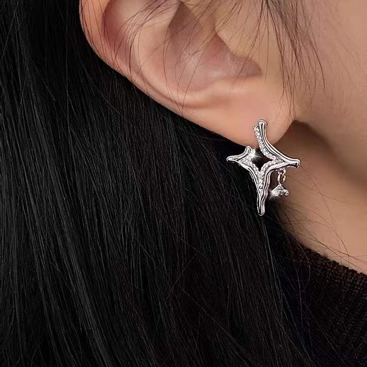 Asterism Rhinestone Earrings Metrolina Premiere Solutions