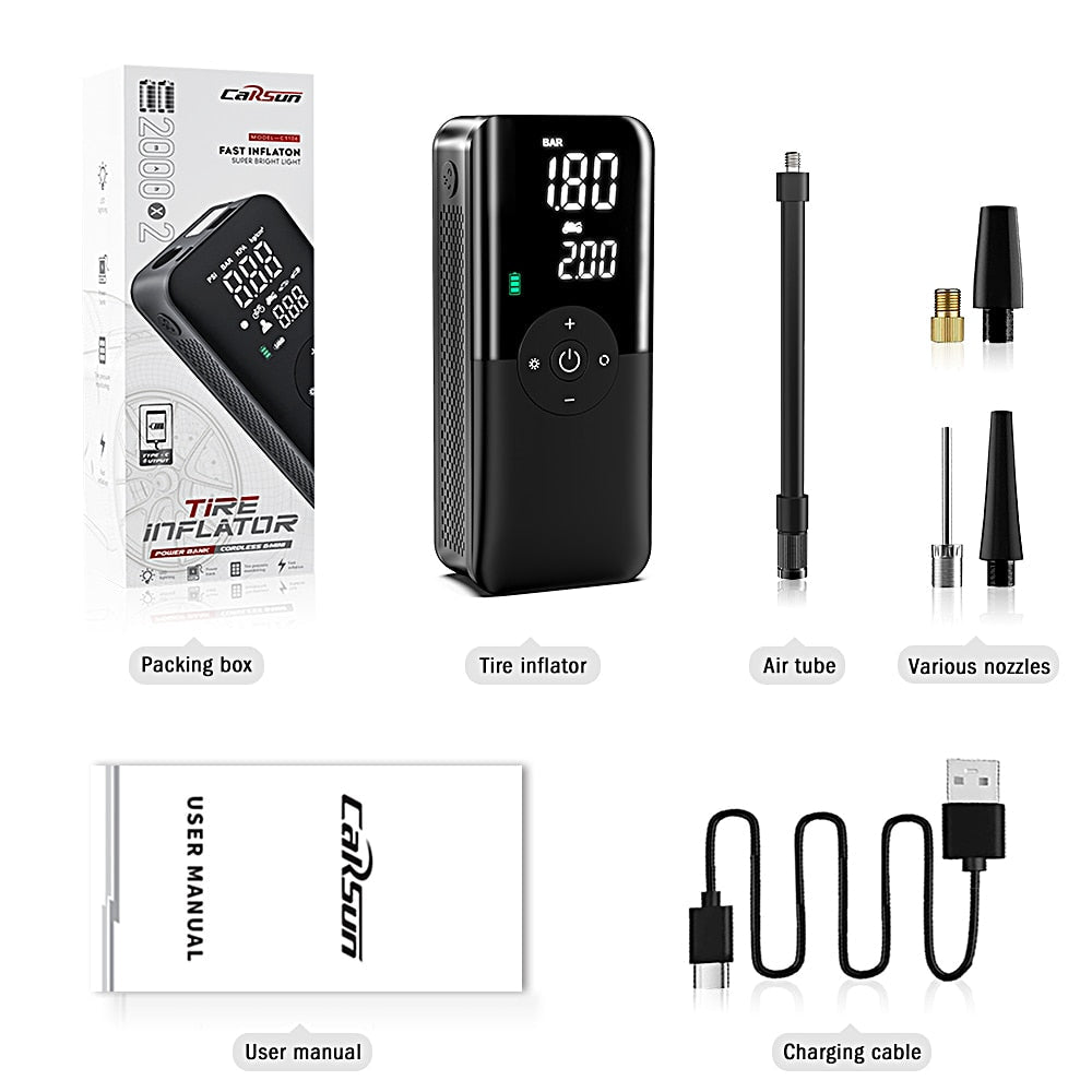 Portable Inflator Pump Metrolina Premiere Solutions