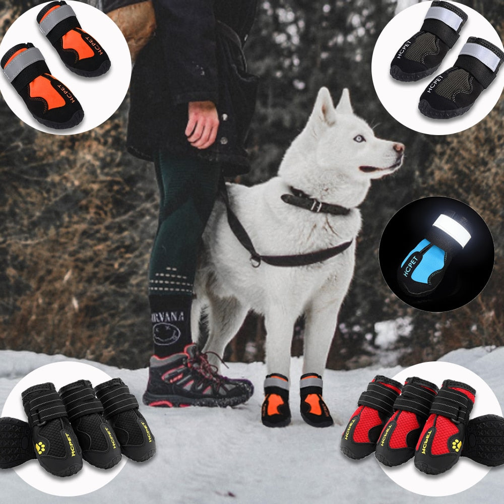 Waterproof Reflective Dog Boots Metrolina Premiere Solutions