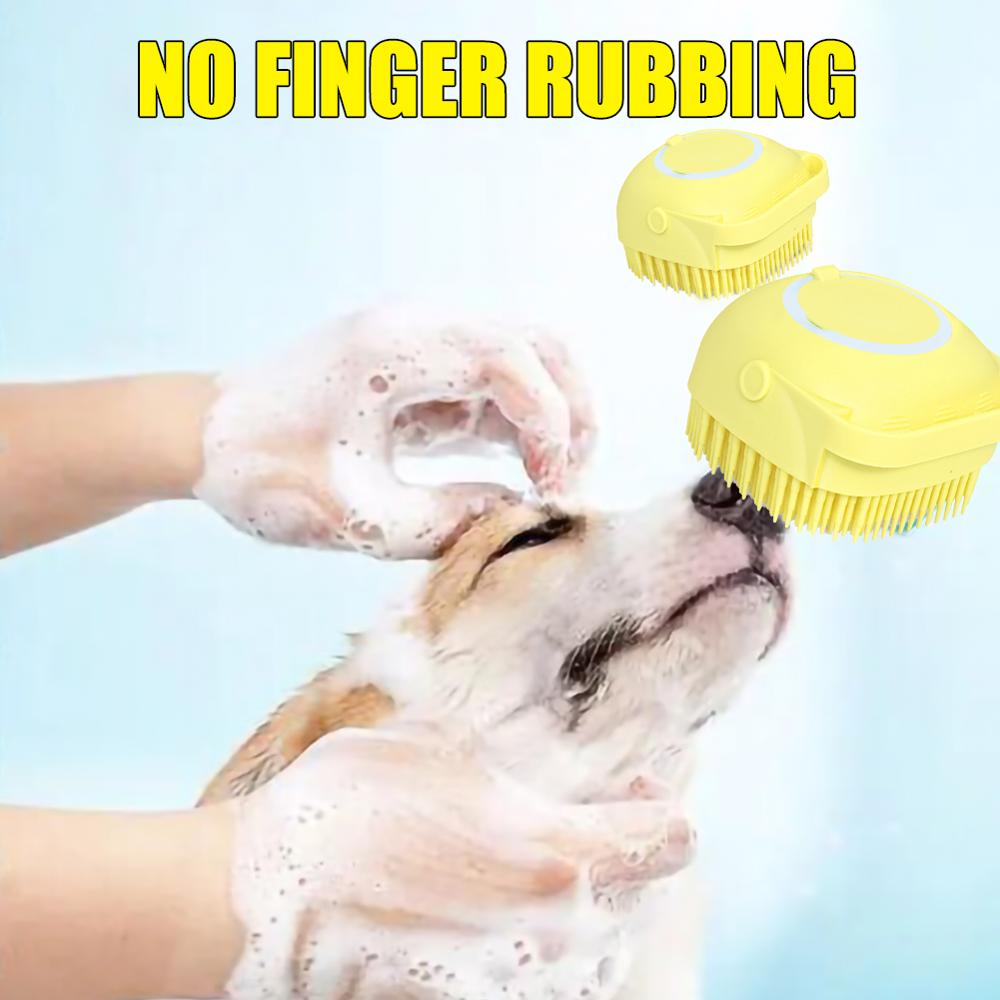 Cute Dog Bath Brush Metrolina Premiere Solutions