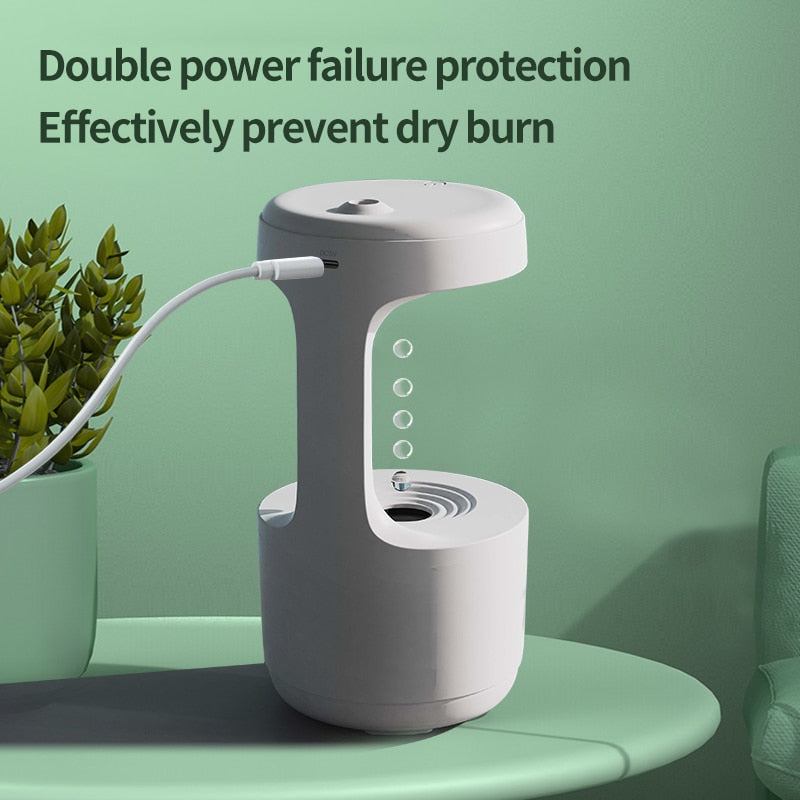LED  Water Drop Humidifier Diffuser Metrolina Premiere Solutions