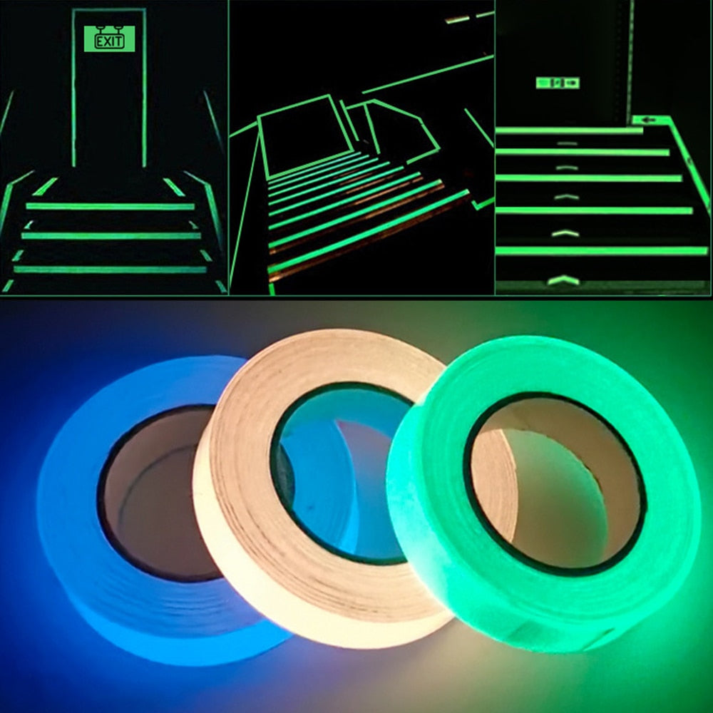 Glow In The Dark Sticker Tape Metrolina Premiere Solutions