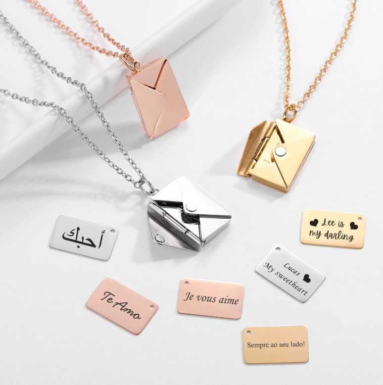 Envelope Necklace Metrolina Premiere Solutions