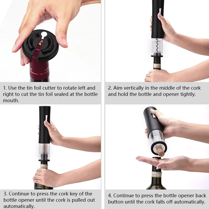 Automatic Wine Bottle Opener Metrolina Premiere Solutions