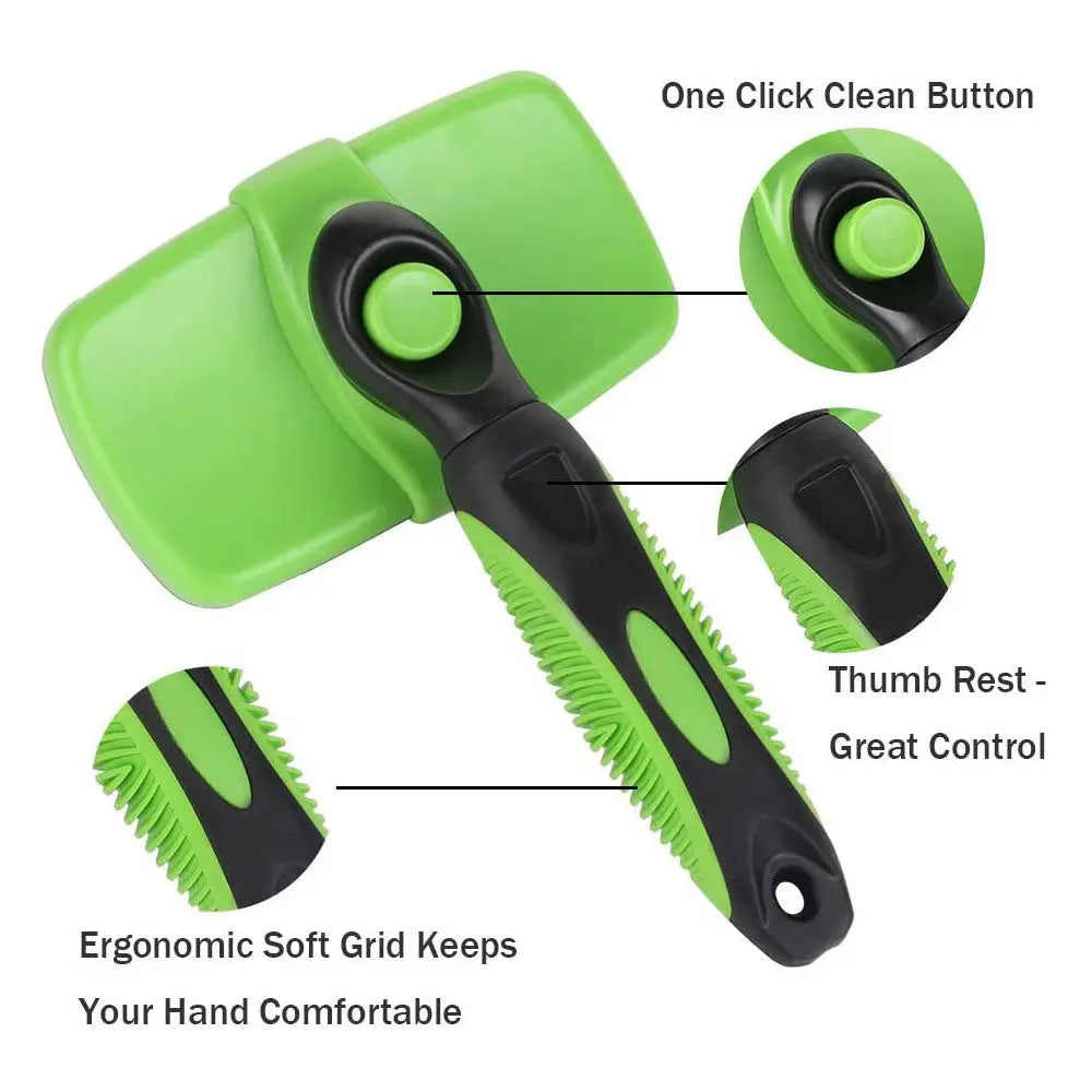 Self Cleaning Dog Brush Metrolina Premiere Solutions