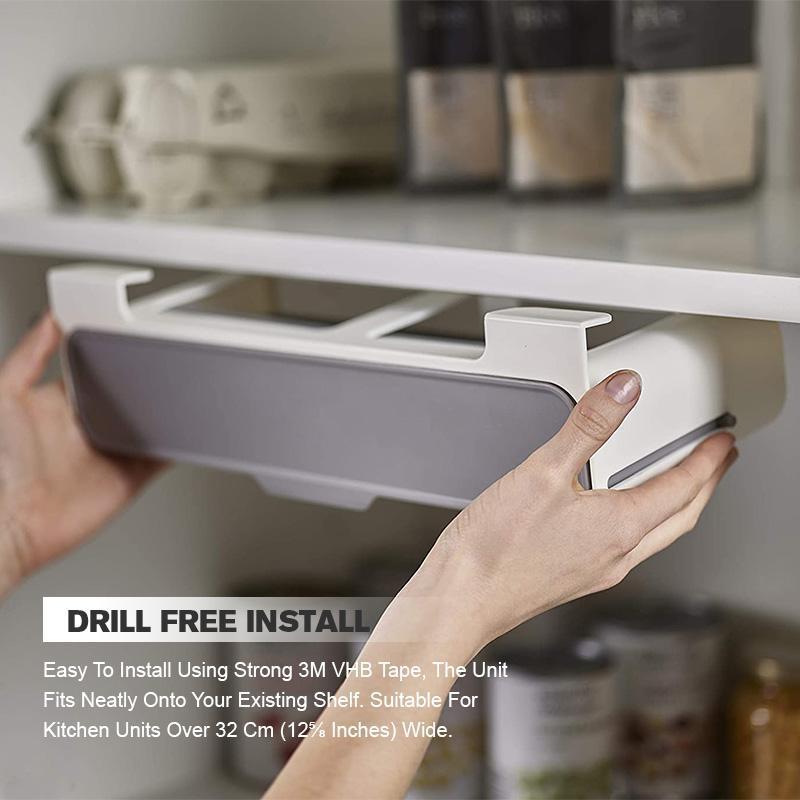 Kitchen Self-Adhesive Wall-Mounted Spice Organizer Metrolina Premiere Solutions