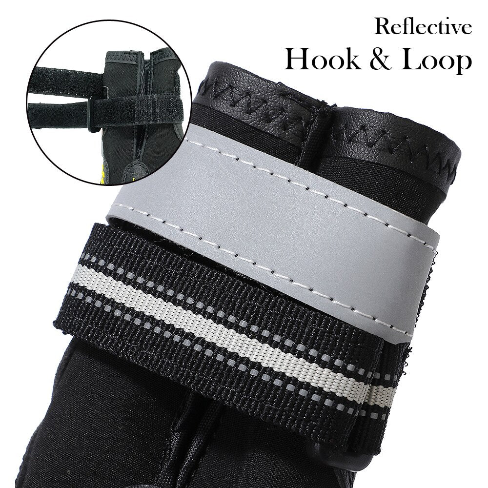 Waterproof Reflective Dog Boots Metrolina Premiere Solutions