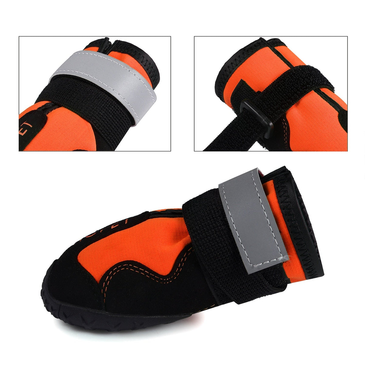 Waterproof Reflective Dog Boots Metrolina Premiere Solutions