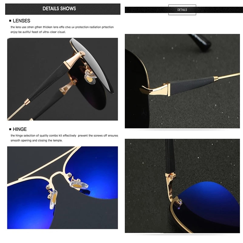 Luxury Brand Sunglasses Men Metrolina Premiere Solutions