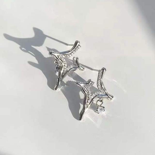 Asterism Rhinestone Earrings Metrolina Premiere Solutions