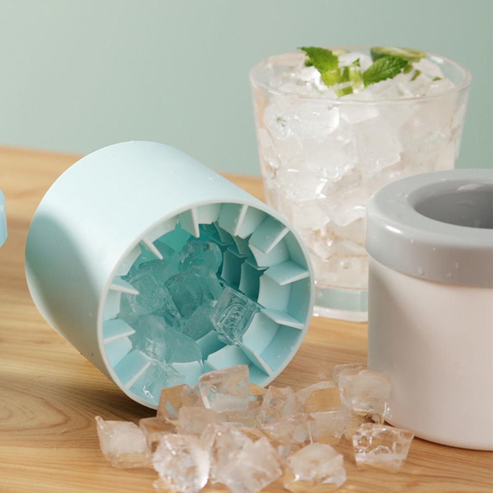 Silicone Cylinder Portable Ice Maker Bucket Metrolina Premiere Solutions