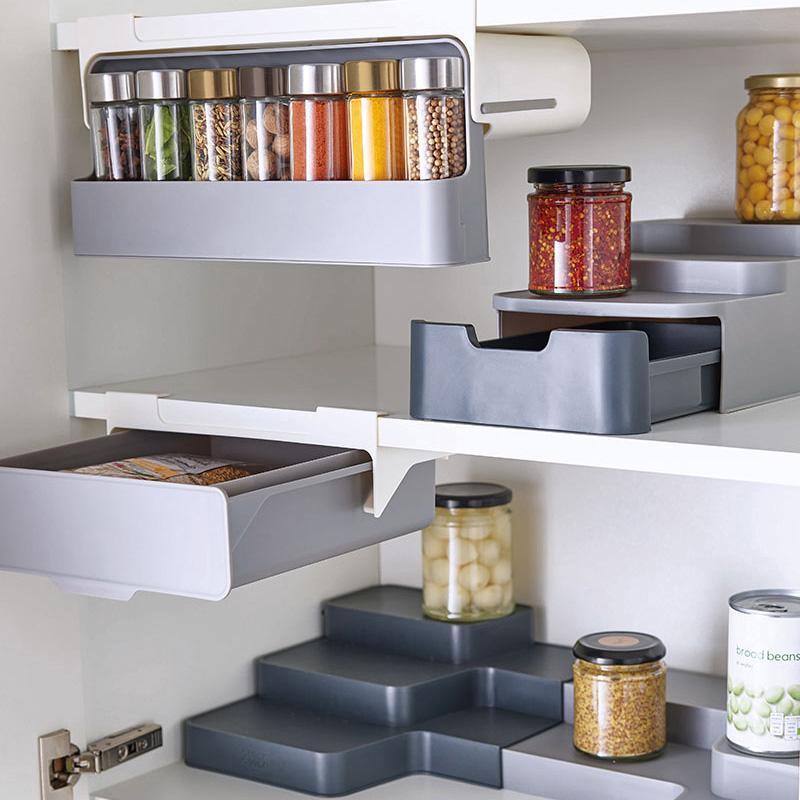 Kitchen Self-Adhesive Wall-Mounted Spice Organizer Metrolina Premiere Solutions
