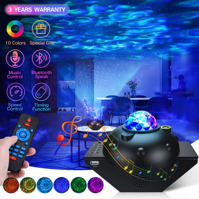 Northern Lights Star Projector Metrolina Premiere Solutions