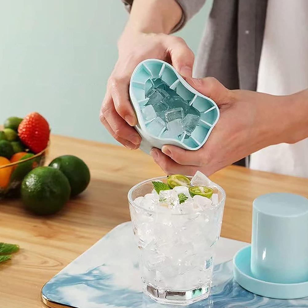 Silicone Cylinder Portable Ice Maker Bucket Metrolina Premiere Solutions