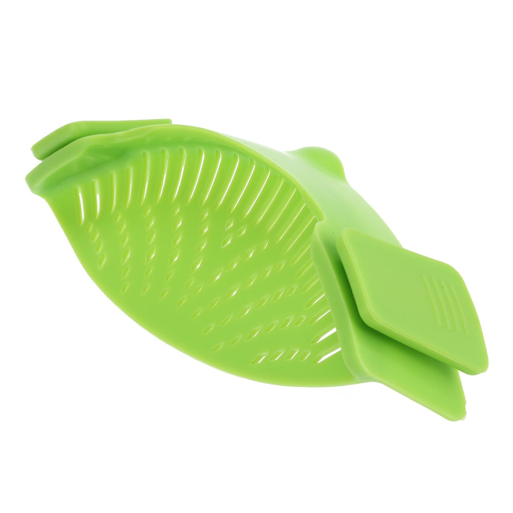 Silicone Kitchen Snap N Strain Filter Metrolina Premiere Solutions