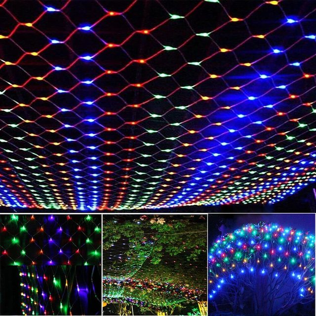 Net Mesh Solar Fairy Lights Metrolina Premiere Solutions