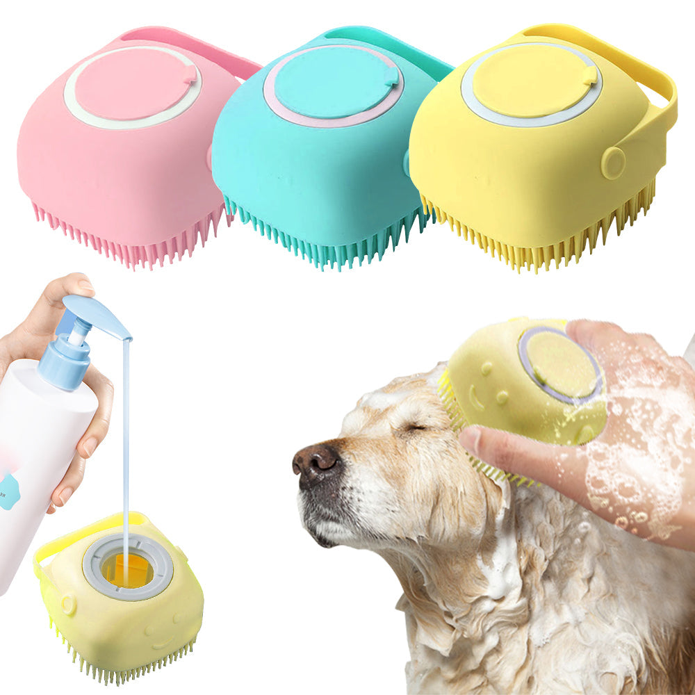 Soft Silicone Dog Brush Metrolina Premiere Solutions