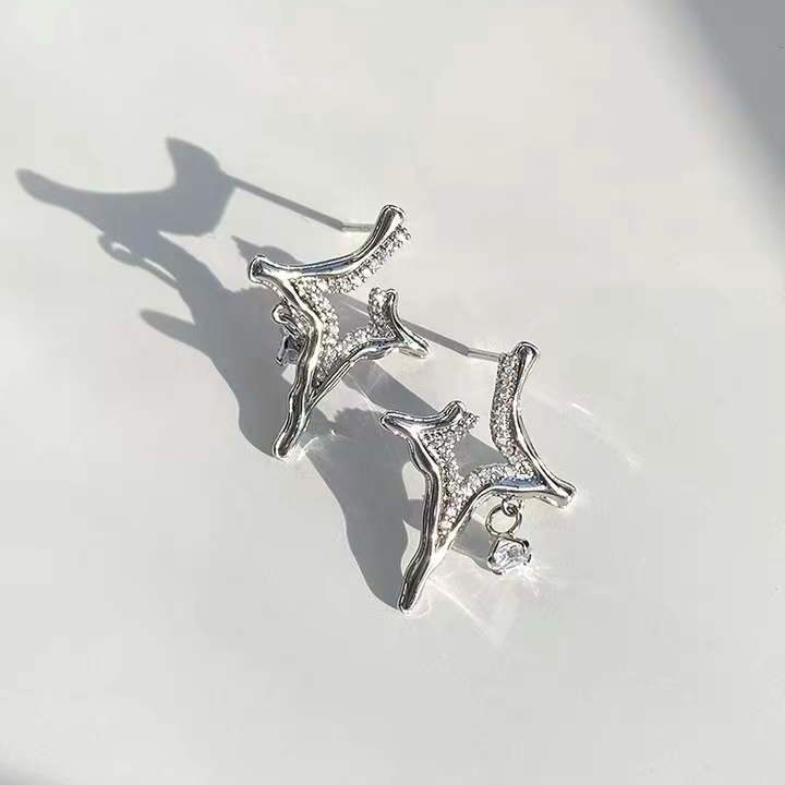 Asterism Rhinestone Earrings Metrolina Premiere Solutions