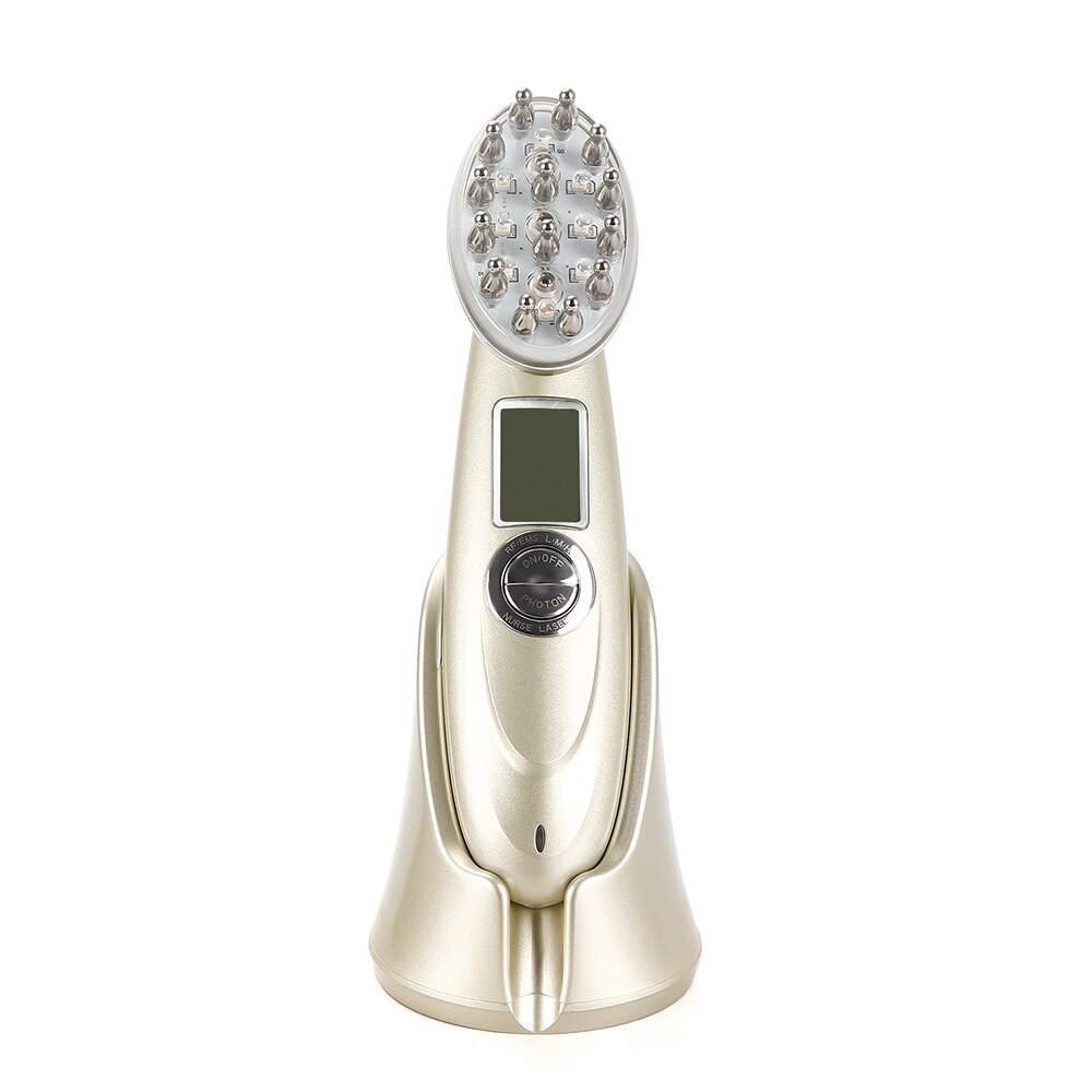 Electric Laser Hair Growth Comb Infrared EMS RF Vibration Massager Microcurrent Hair Care Hair Loss Treatment Hair Regrowth Metrolina Premiere Solutions