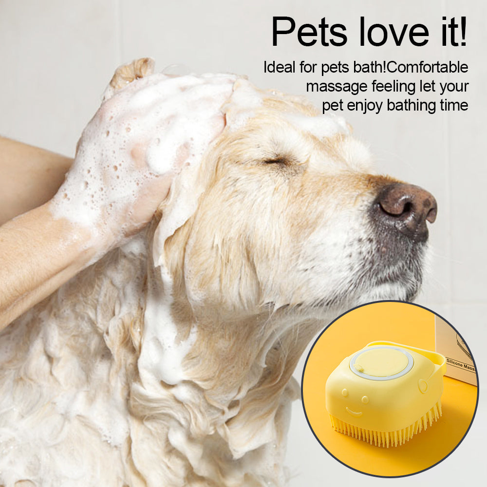 Soft Silicone Dog Brush Metrolina Premiere Solutions