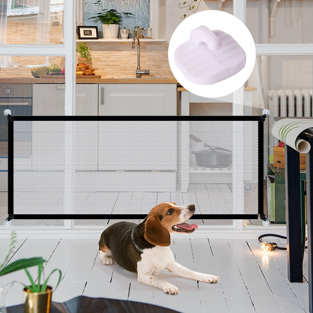 Black Foldable Protection Pet Safety Gate Metrolina Premiere Solutions