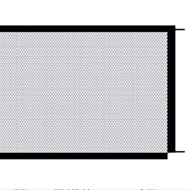 Black Foldable Protection Pet Safety Gate Metrolina Premiere Solutions