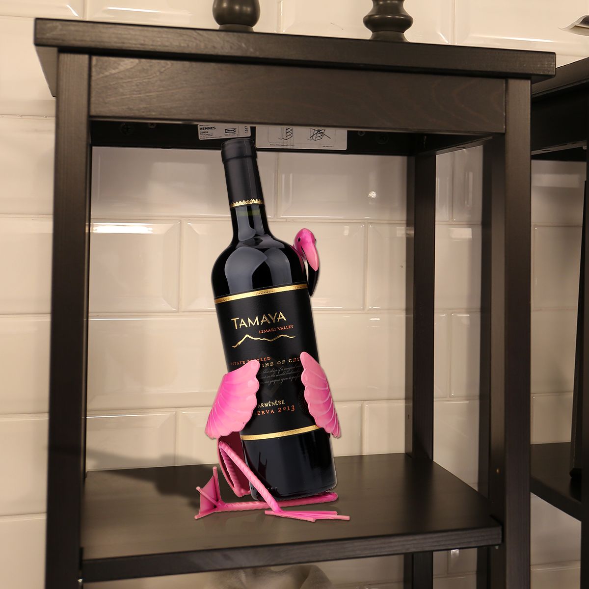 Flamingo Wine Holder Metrolina Premiere Solutions