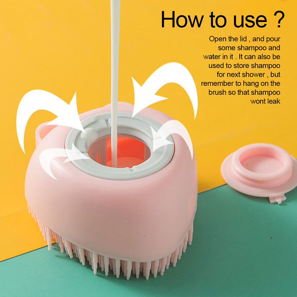 Soft Silicone Dog Brush Metrolina Premiere Solutions