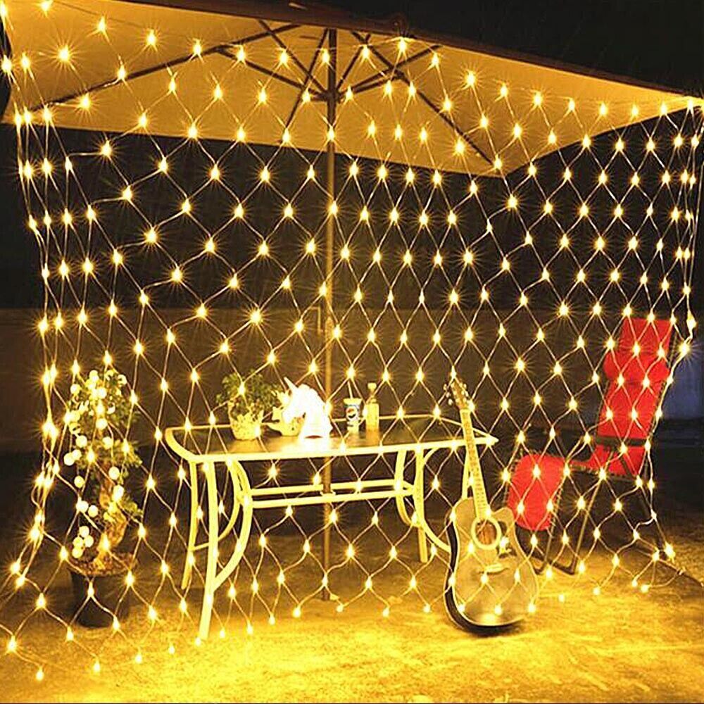 Net Mesh Solar Fairy Lights Metrolina Premiere Solutions